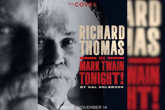 Emmy Winner Richard Thomas Brings Mark Twain to Life in ‘Mark Twain Tonight!’ at Provo's Covey Center