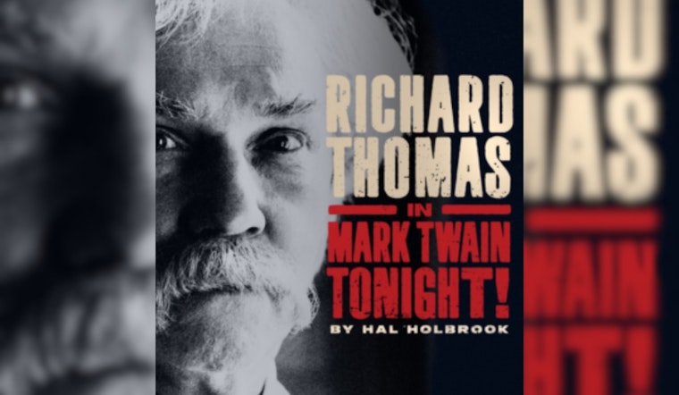 Emmy Winner Richard Thomas Brings Mark Twain to Life in ‘Mark Twain Tonight!’ at Provo's Covey Center