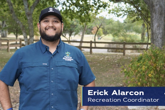 Erick Alarcon Celebrated for Fostering Community Spirit in Boerne's Parks and Recreation