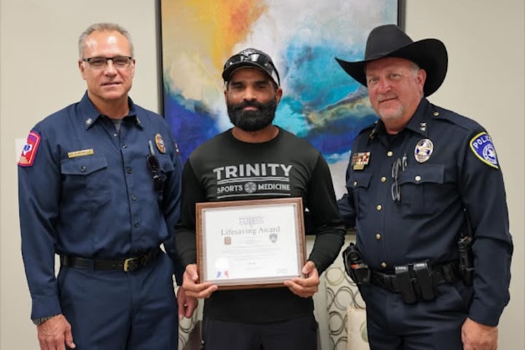 Euless Assistant Athletic Trainer Honored for Lifesaving Response at Trinity High School Football Game