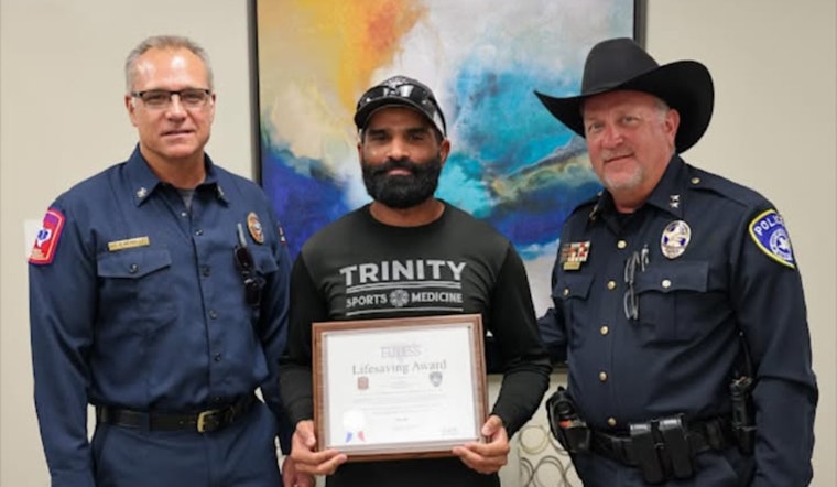 Euless Assistant Athletic Trainer Honored for Lifesaving Response at Trinity High School Football Game