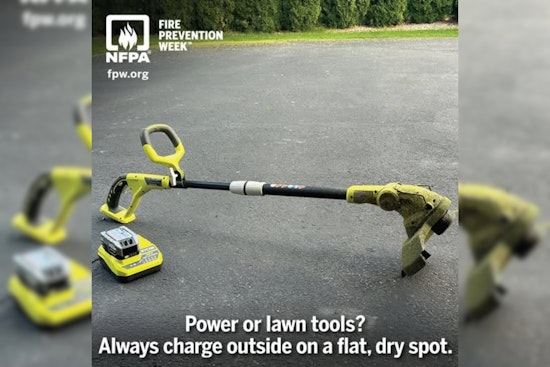 Evendale Emergency Services Advises Charging E-Bikes and Scooters Outdoors to Prevent Fires During National Prevention Week