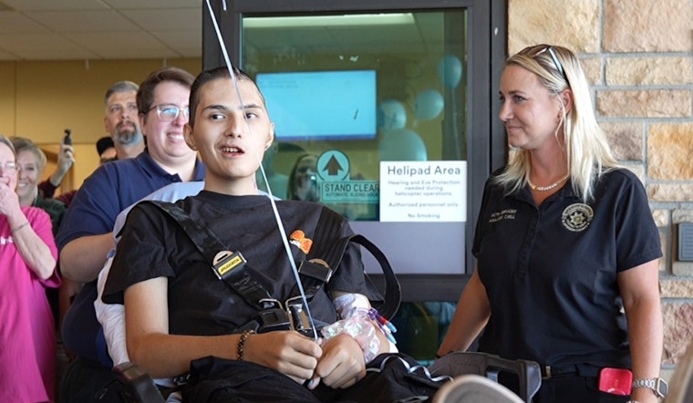 Evergreen High Shooting Survivor Matthew Silverstone Triumphs Over Tragedy, Leaves Hospital to Applause and Blue Balloons