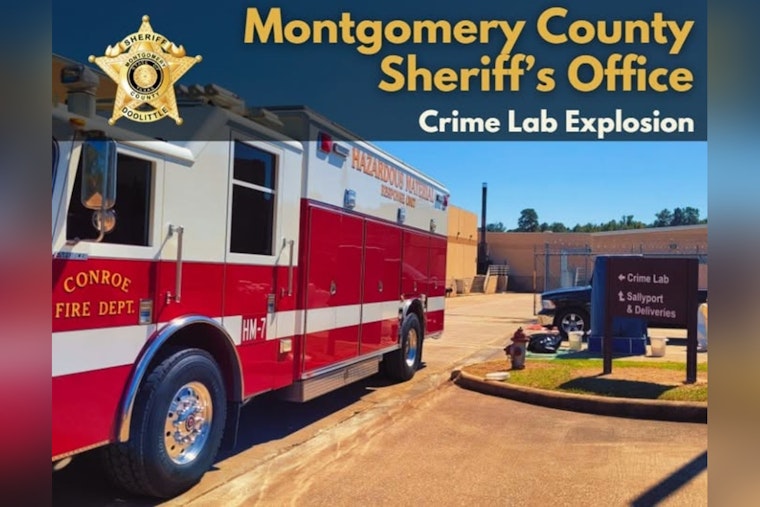 Explosion at Montgomery County Sheriff's Office Incinerator Injures Staff as Conroe Fire HAZMAT Responds