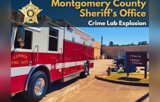 Explosion at Montgomery County Sheriff's Office Incinerator Injures Staff as Conroe Fire HAZMAT Responds