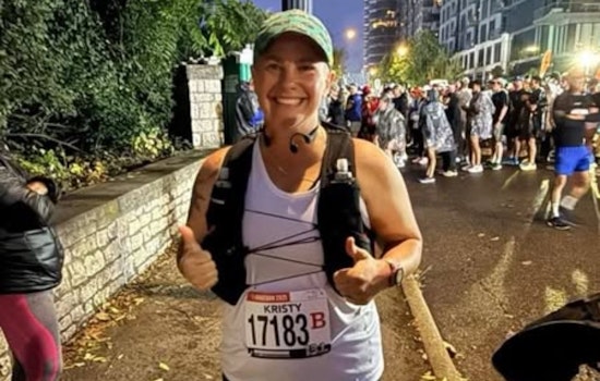 Fairfield County Deputy Shows Unyielding Spirit, Conquering Columbus Half Marathon Amidst Storms