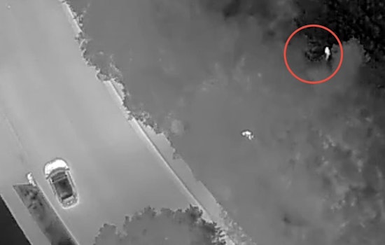 Fairfield Police Nab Suspected Car Burglar with Drone Assistance