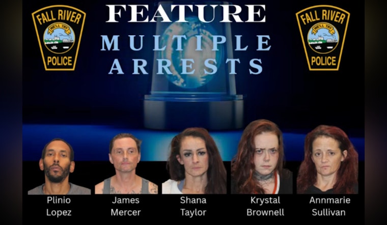 Fall River Police Detain Five in Drug Bust as Illicit Substances Are Seized on John and Union Streets