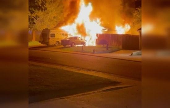 Family of Five Evacuated as Firefighters Tackle Overnight Blaze in Orangevale Home