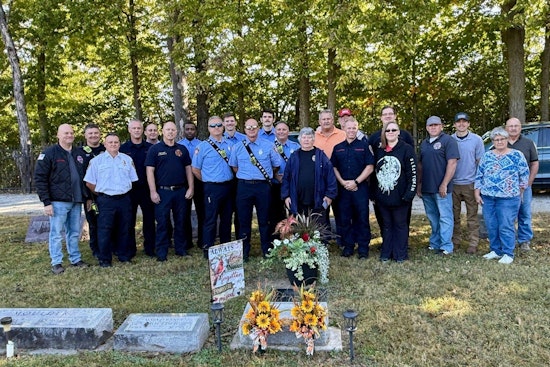 Fishers Fire Department Commemorates 58 Years Since Assistant Chief 'Bud' Moulder's Line of Duty Death