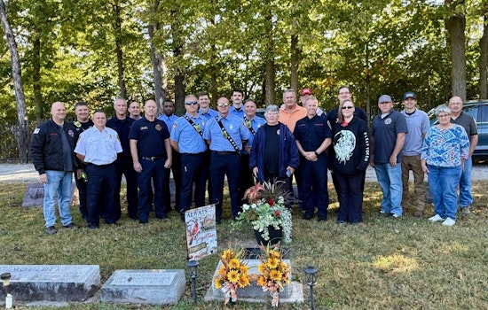 Fishers Fire Department Commemorates 58 Years Since Assistant Chief 'Bud' Moulder's Line of Duty Death