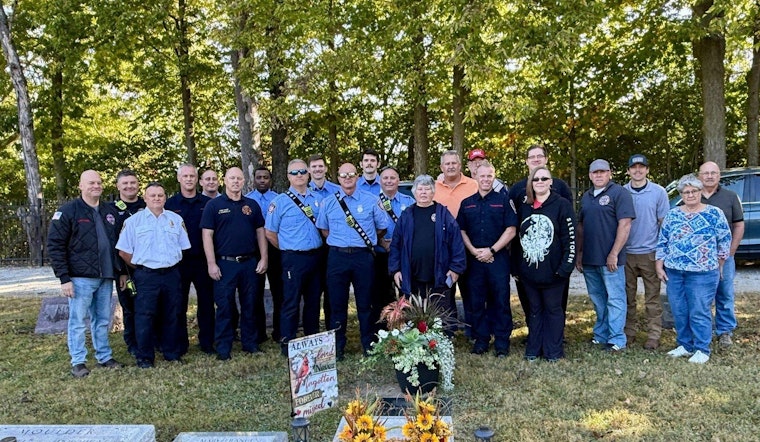 Fishers Fire Department Commemorates 58 Years Since Assistant Chief 'Bud' Moulder's Line of Duty Death
