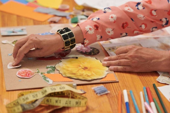 Five Points Center for Active Adults Hosts Scrapbooking Class, Crafting Memories into Pages