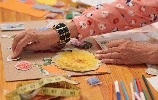 Five Points Center for Active Adults Hosts Scrapbooking Class, Crafting Memories into Pages