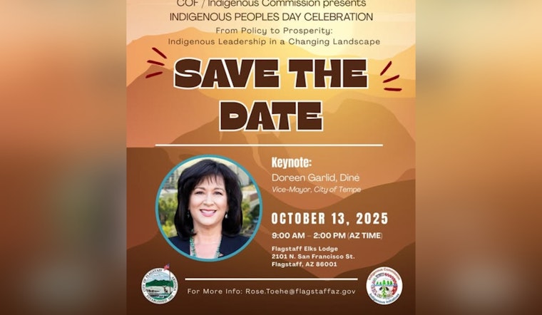 Flagstaff to Celebrate Indigenous Peoples Day with Cultural Event and Presentations