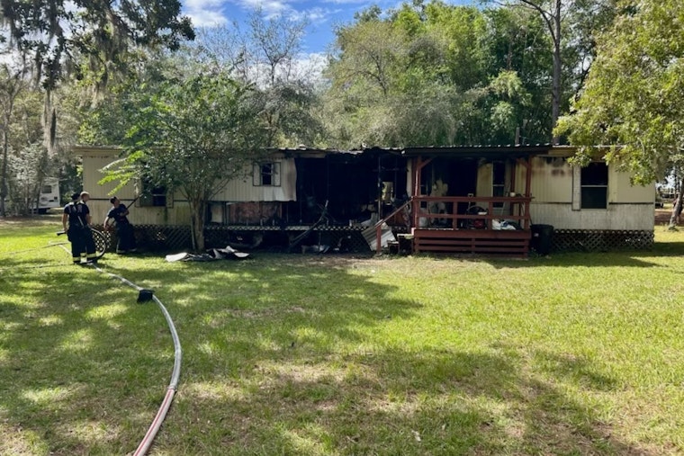Floral City Mobile Home Destroyed by Electrical Fire as Citrus County Officials Stress Importance of Fire Safety Measures