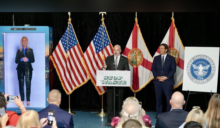 Florida Governor Criticizes Jacksonville's Holographic Greeting While Mayor Deegan Defends Fiscal Innovations