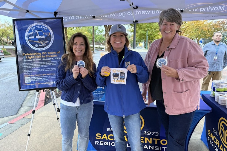 Folsom Light Rail Celebrates 20 Years of Connecting Commuters with Rider Appreciation Event at Iron Point Station