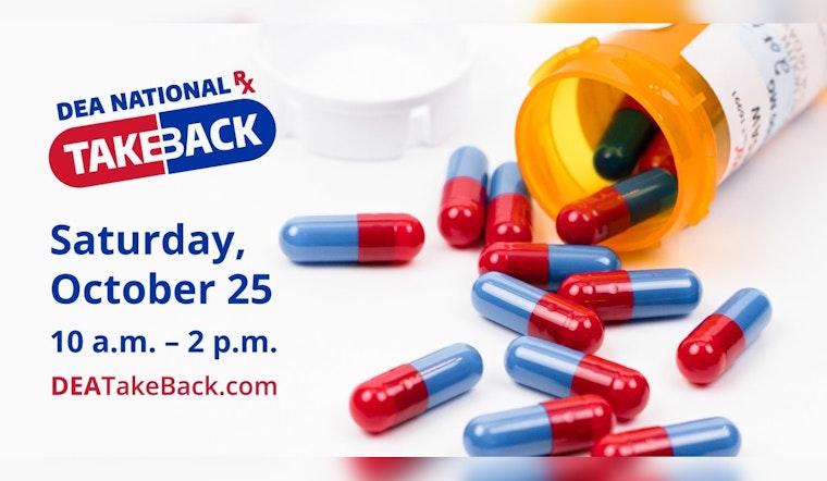 Folsom Police Partners with DEA for National Prescription Drug Take-Back Day to Promote Safe Disposal