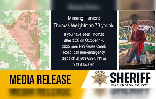 Forest Grove Community and SAR Teams Unite in Search for Missing 78-Year-Old Thomas Weightman