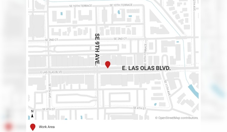 Fort Lauderdale Commuters Face Delays as Crews Repair Water Main Break on E. Las Olas Boulevard