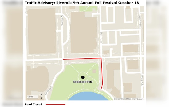 Fort Lauderdale Prepares for 9th Annual Riverwalk Fall Festival with Traffic Advisory