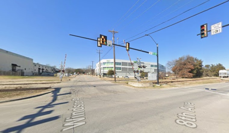 Fort Worth Alert: Windsor Place & 8th Avenue Crossing Closure for Railroad Repairs, Oct. 20-24