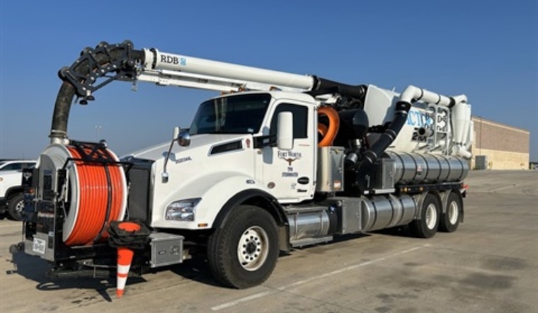 Fort Worth Boosts Flood Preparedness with Cutting-Edge Vacuum Trucks for Stormwater Management