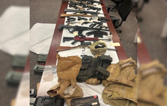 Four Arrested in Valley Center Assault, Arsenal of Firearms Seized from Suspect Out on Bail