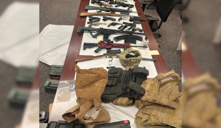 Four Arrested in Valley Center Assault, Arsenal of Firearms Seized from Suspect Out on Bail