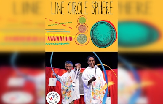 Free Interactive Art Show "Line Circle Sphere" Tours Hawai‘i Libraries for Keiki Enrichment