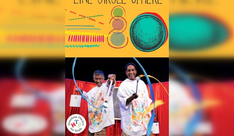 Free Interactive Art Show "Line Circle Sphere" Tours Hawai‘i Libraries for Keiki Enrichment