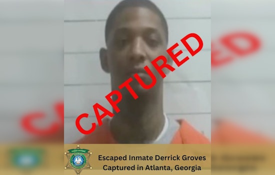 Fugitive Inmate Derrick Groves Captured in Atlanta After Multi-Agency Manhunt