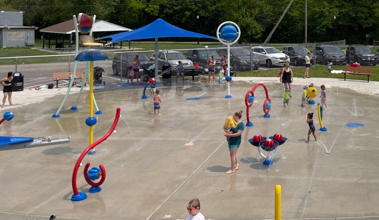 Gahanna's Splash Pad Season Extended Amid Warm Weather, Pauses for Vietnam Traveling Wall Tribute