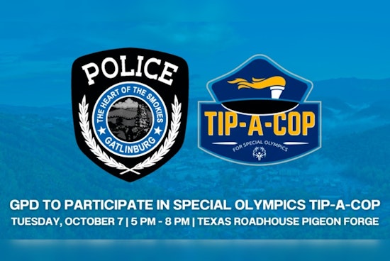 Gatlinburg and Pigeon Forge Police Trade Handcuffs for Aprons to Support Special Olympics Athletes