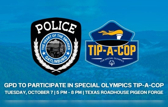 Gatlinburg and Pigeon Forge Police Trade Handcuffs for Aprons to Support Special Olympics Athletes