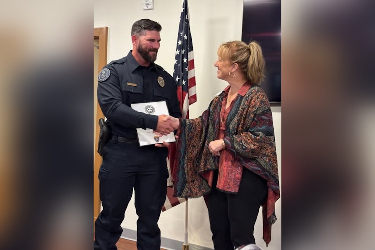 Germantown Officer Owens Honored as "Officer of the Year" by Exchange Club of Memphis