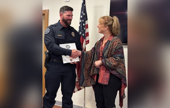 Germantown Officer Owens Honored as "Officer of the Year" by Exchange Club of Memphis