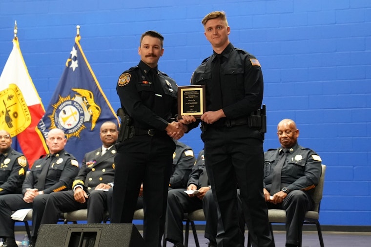 Germantown Police Celebrate Officer Andrew Turk's Graduation and Top Shooter Award from Memphis Police Academy