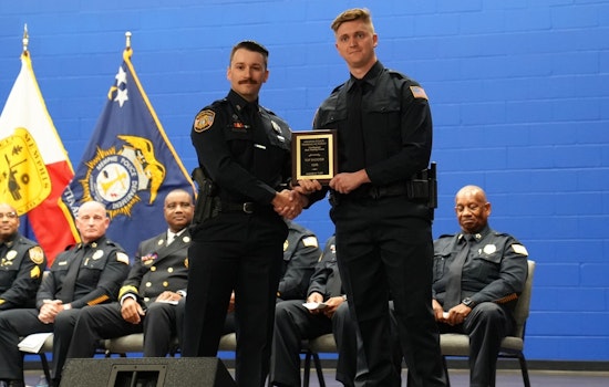 Germantown Police Celebrate Officer Andrew Turk's Graduation and Top Shooter Award from Memphis Police Academy