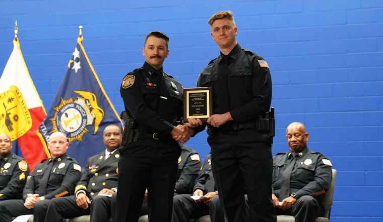 Germantown Police Celebrate Officer Andrew Turk's Graduation and Top Shooter Award from Memphis Police Academy