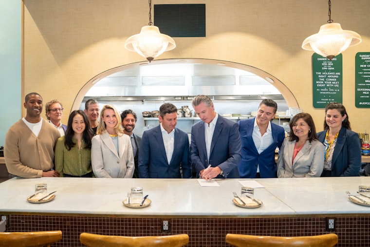 Gov. Newsom Signs Legislation to Boost California's Small Restaurants and Cut Red Tape