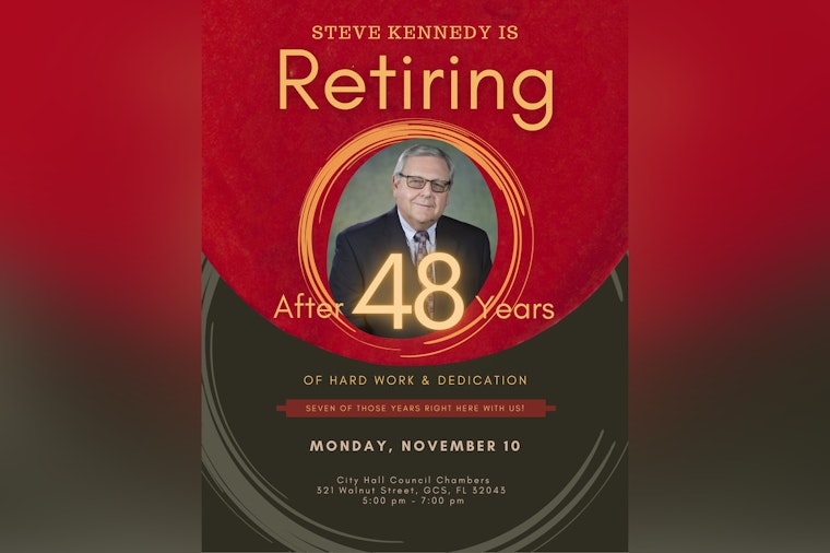Green Cove Springs Celebrates Retirement of City Manager Steve Kennedy After 48 Years of Service