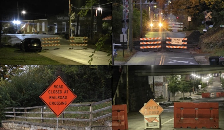 Greeneville Braces for Street Closures Amid Railroad Maintenance, Detours in Place for Downtown Commuters