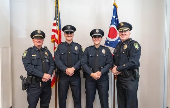 Grove City Police Department Welcomes Two Honor Graduates from Police Academy