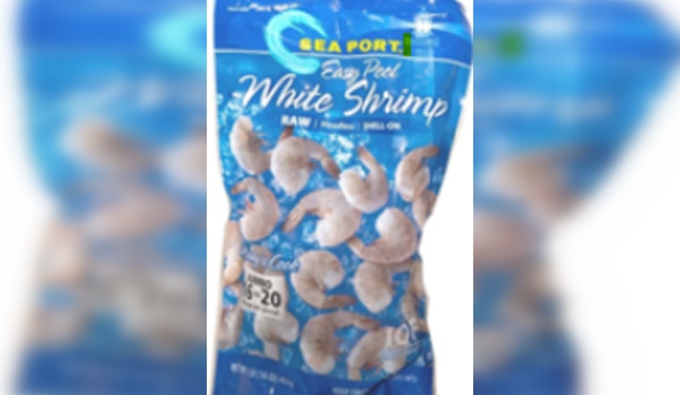 Hawaii Health Department Announces Recall of Sea Port Raw Frozen Shrimp Due to Possible Radioactive Contamination