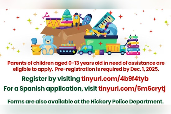 Hickory Police Department Calls for Community Support in Annual Cops for Tots Event