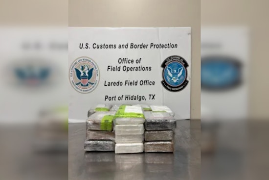 Hidalgo Port of Entry Agents Intercept Over $738K Worth of Cocaine at U.S. Border