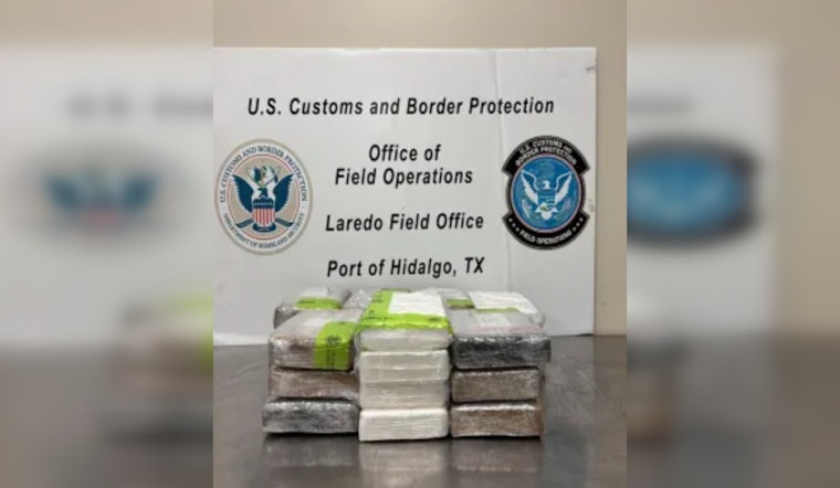 Hidalgo Port of Entry Agents Intercept Over $738K Worth of Cocaine at U.S. Border