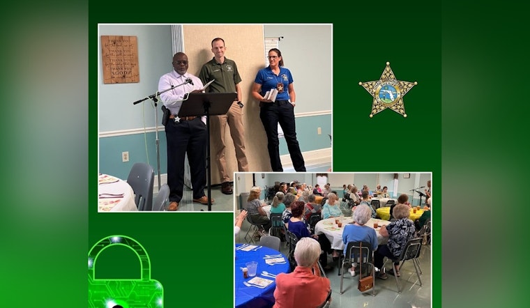 Hillsborough County Sheriff's Office Teams Up with First Baptist Church Dover to Educate Elderly on Fraud Prevention